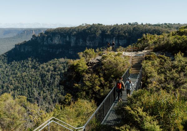 Grand Cliff Top Walk, Wentworth Falls - Credit: Remy Brand | DCCEEW