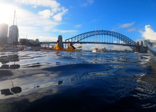 Kayaking with Sydney Harbour Kayaks at Sydney Harbour, Sydney City