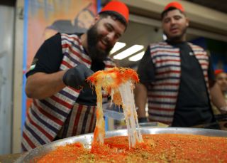 Yummy Yummy Knafeh at Ramadan Night Markets, Lakemba