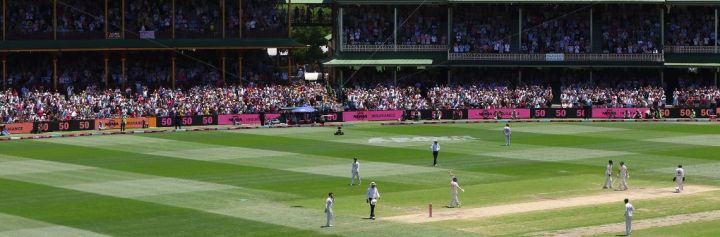 Cricket match at the Sydney Cricket Ground