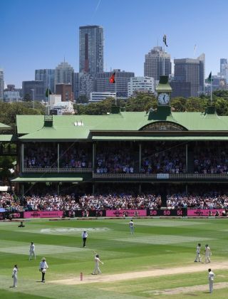 Cricket match at the Sydney Cricket Ground