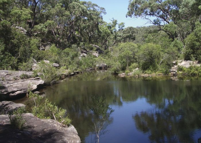 Uloola Falls campground at Karloo walking track