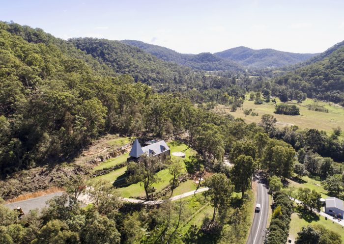 St Josephs Guesthouse aerial shot, St Albans