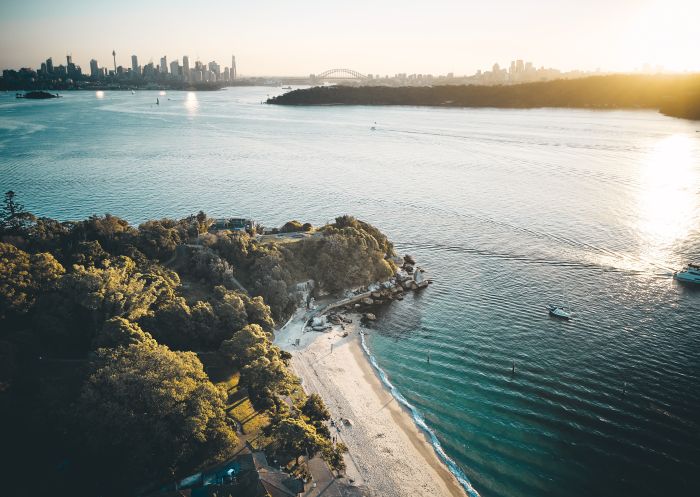 Scenic views of Sydney Harbour from Nielsen Park, Vaucluse