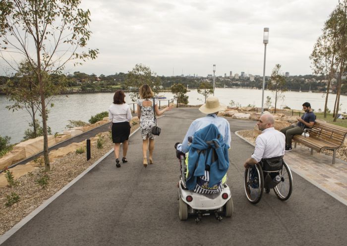 Wulugul Walk in Barangaroo - Credit: Infrastructure NSW