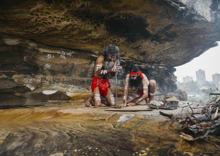 An Aboriginal guided tour with Tribal Warrior on Be-lang-le-wool (Clark Island), Sydney