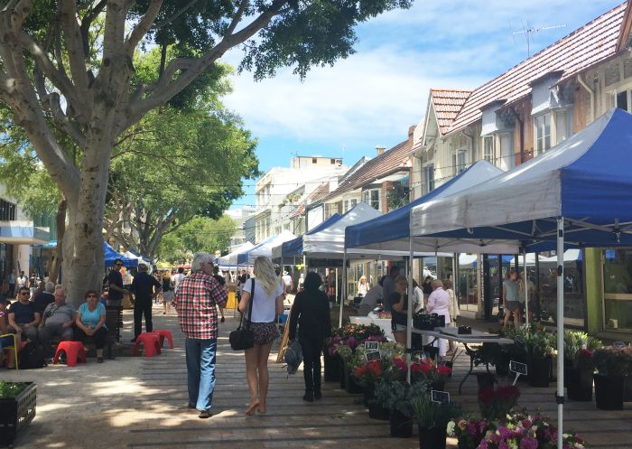 Market stalls at Manly Fresh Produce Markets, Manly