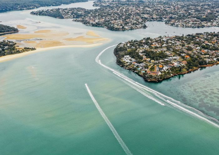 Scenic westerly views across Maianbar and Burraneer in the north, Sydney