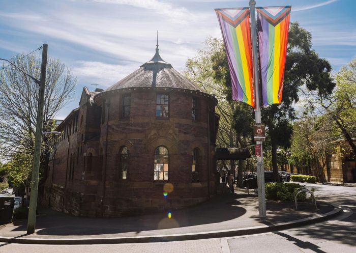 Heritage listed headquarters of Qtopia Sydney, Darlinghurst