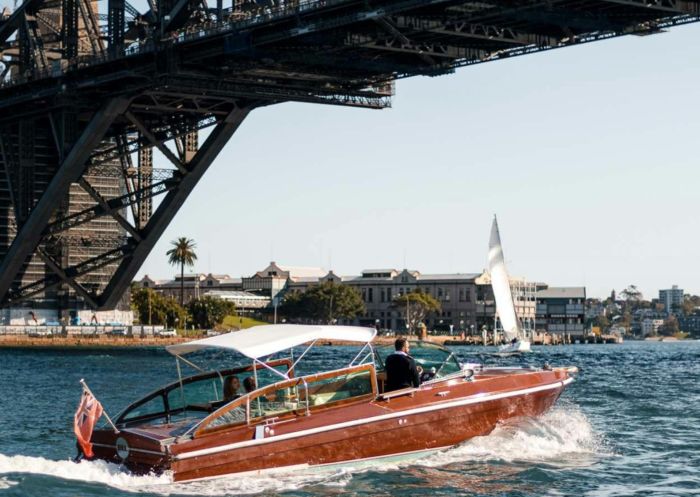 People enjoying cruise on Sydney Harbour with Sydney Luxury Cruise, Sydney Harbour