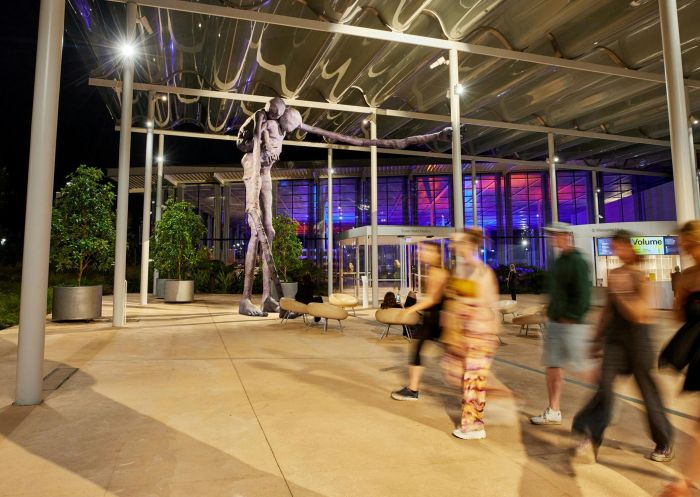 People exploring Art After Hours at Art Gallery of NSW, Sydney