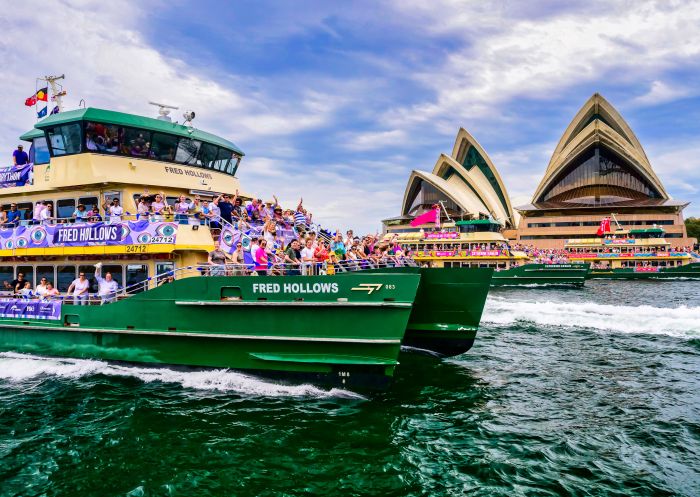 Harbourfest Australia Day ferry, Sydney Harbour