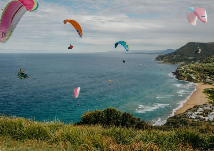 Paragliding, Stanwell Tops, Sapphire Coast, South Coast