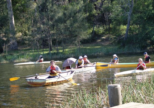 Audley Boatshed at Royal National Park, Sydney South