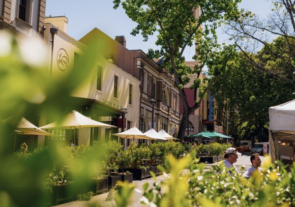 Streetscape in The Rocks