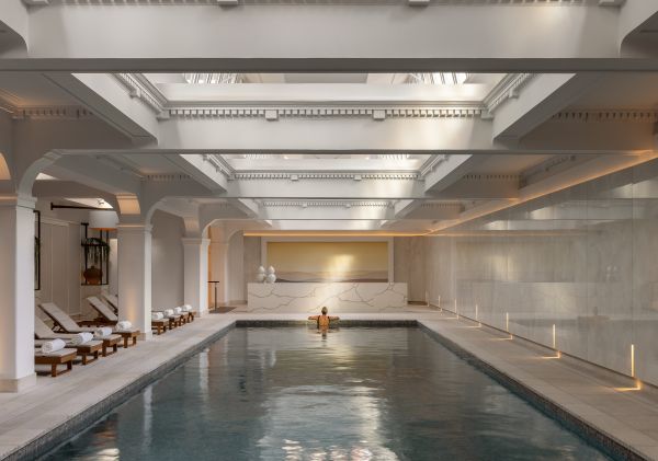 Indoor pool at Capella Sydney, Sydney CBD