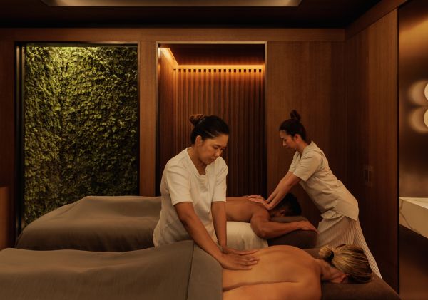 Massage therapy at Auriga Spa at Capella Hotel, Sydney