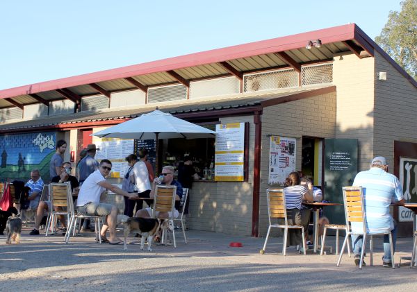 Outdoor coffee at Cafe Bones, Leichhardt