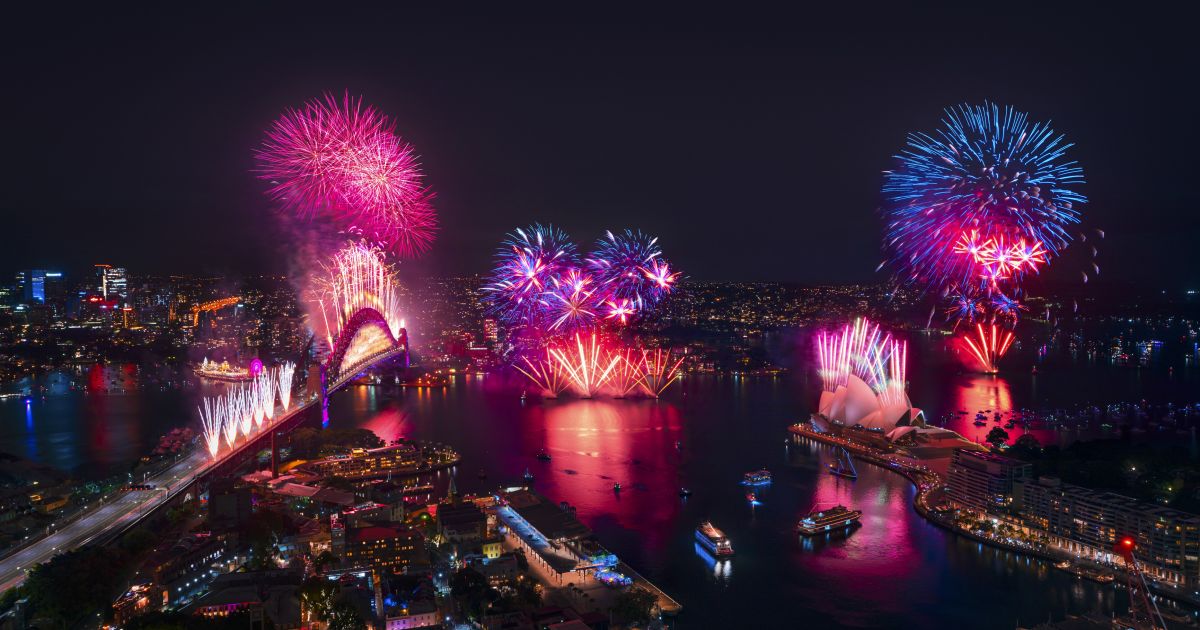 New Year Eve Fireworks Sydney 2025 Location - Aubry Albertine