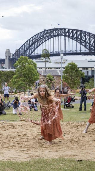 WugulOra, a ceremony celebrating Australia's traditional custodians on Australia Day