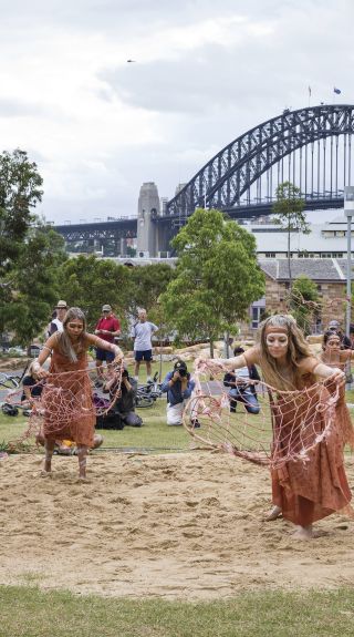 WugulOra, a ceremony celebrating Australia's traditional custodians on Australia Day