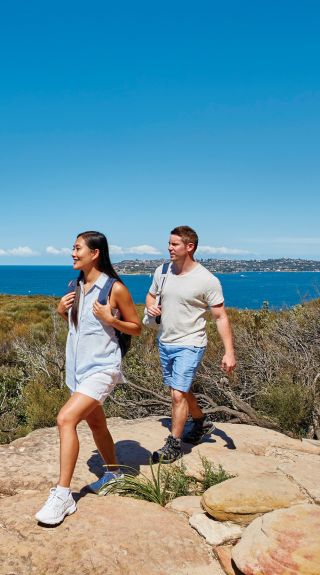 Views of Sydney Harbour on the Spit Bridge to Manly Walk