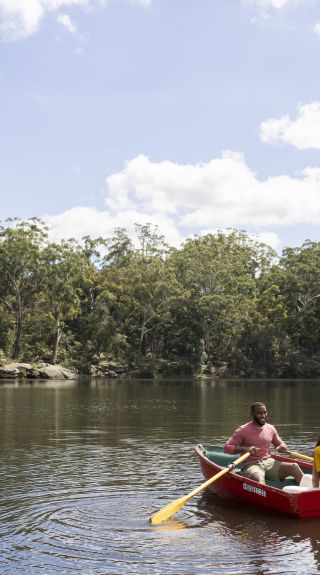 Parramatta Rowboats on Hunts Creek