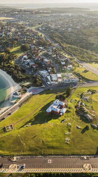 Aerial view of La Perouse, Sydney east