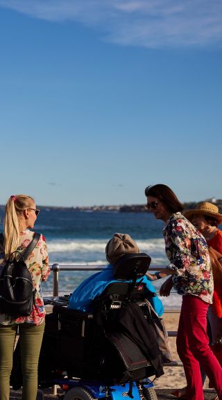 At Bondi Beach with Australia in Style