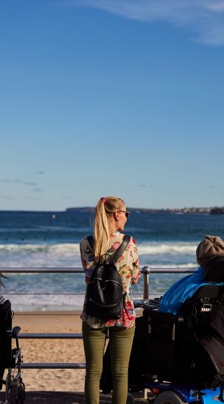 At Bondi Beach with Australia in Style