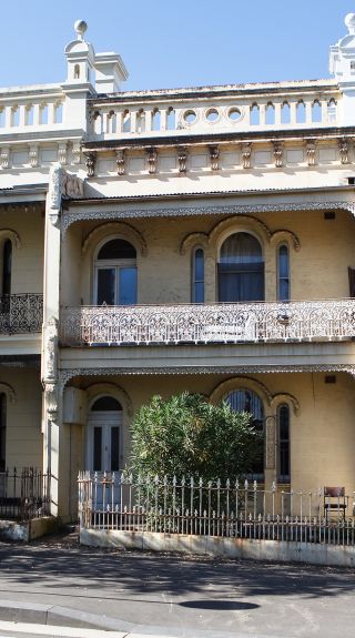 Glebe terraces, Glebe