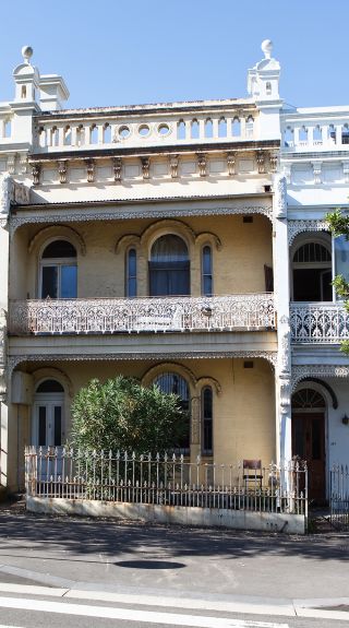 Glebe terraces, Glebe