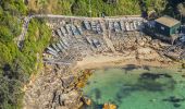 Aerial of Gordon's Bay in Coogee, Sydney East