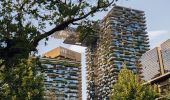 Streetscapes of Central Park buildings in Chippendale, Sydney