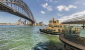 Ferry departing Milsons Point