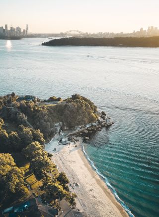 Scenic views of Sydney Harbour from Nielsen Park, Vaucluse