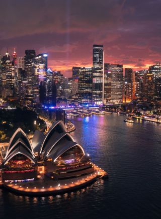 Sydney City at night