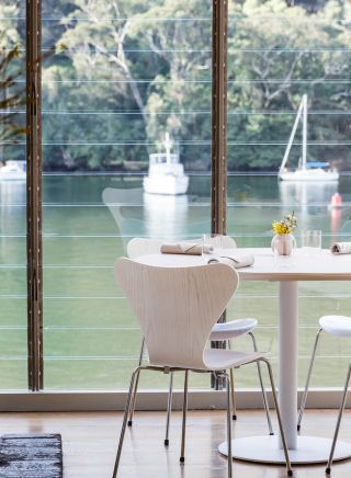 Dining room at Berowra Waters Inn, Berowra Waters