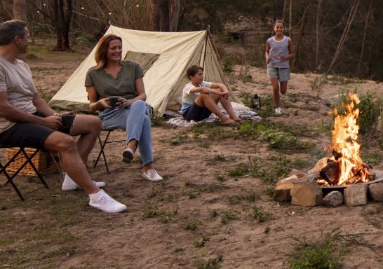 Camping on the Hawkesbury River